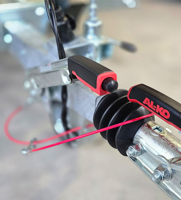 AL-KO overrun device on a TREILER 1000