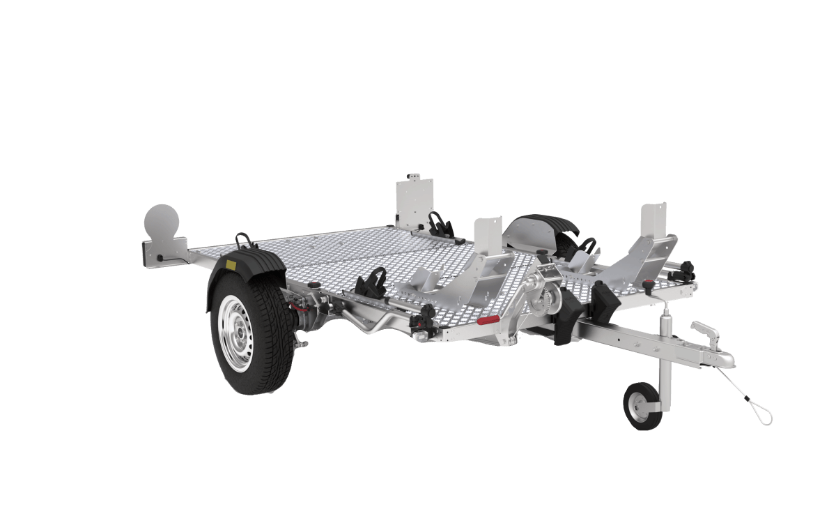 TREILER® 750/2 motorcycle trailer - Main Image