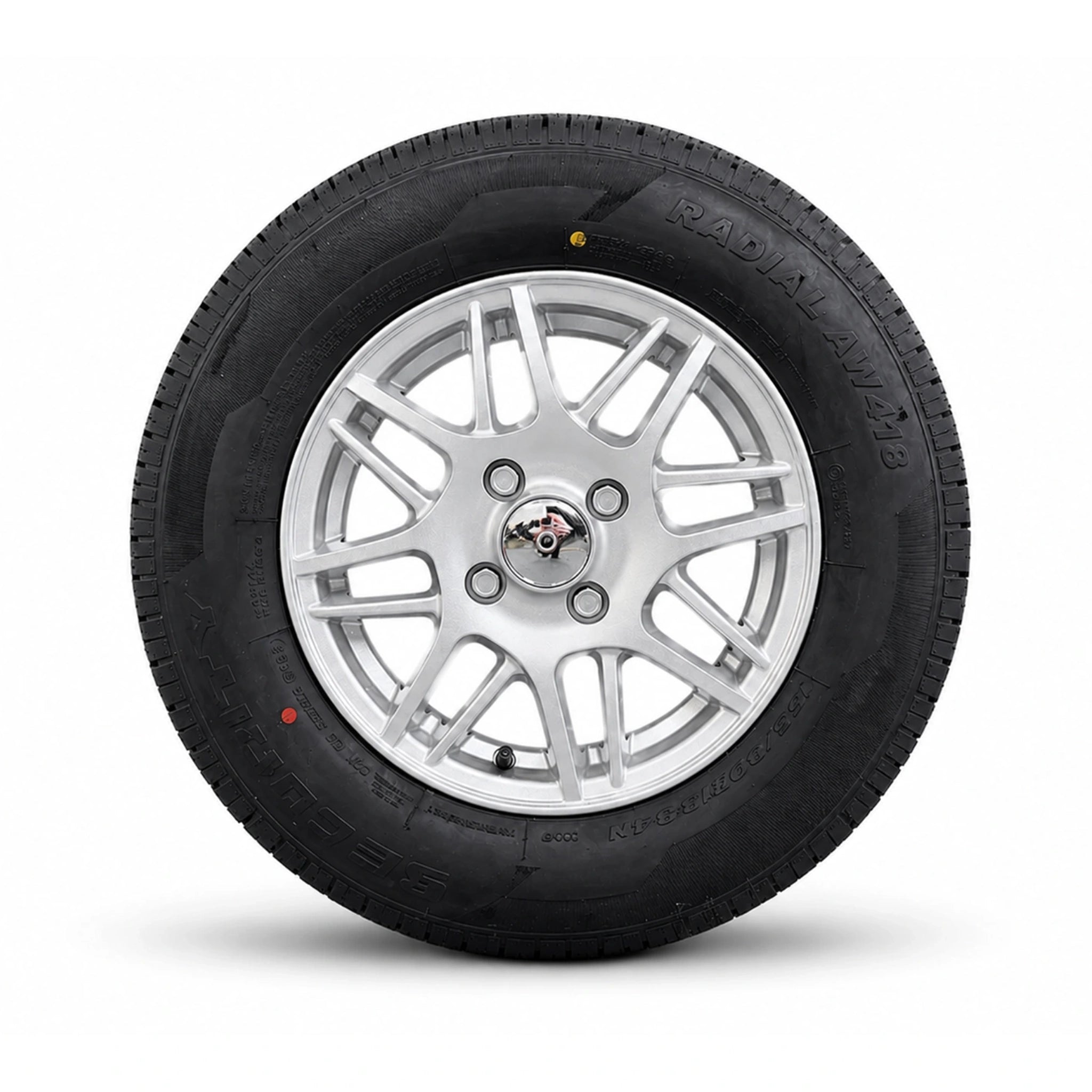 Compleet wiel aluminium velgen (paar)