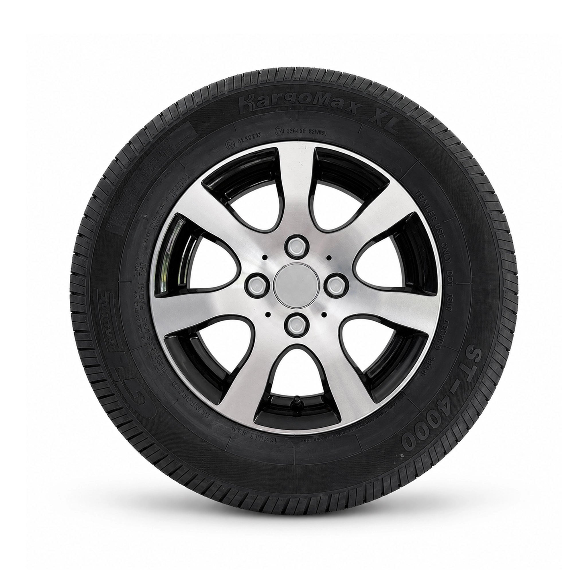 Compleet wiel aluminium velgen (paar)