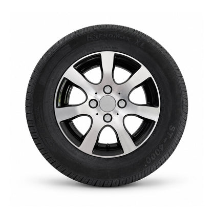 Compleet wiel aluminium velgen (paar)